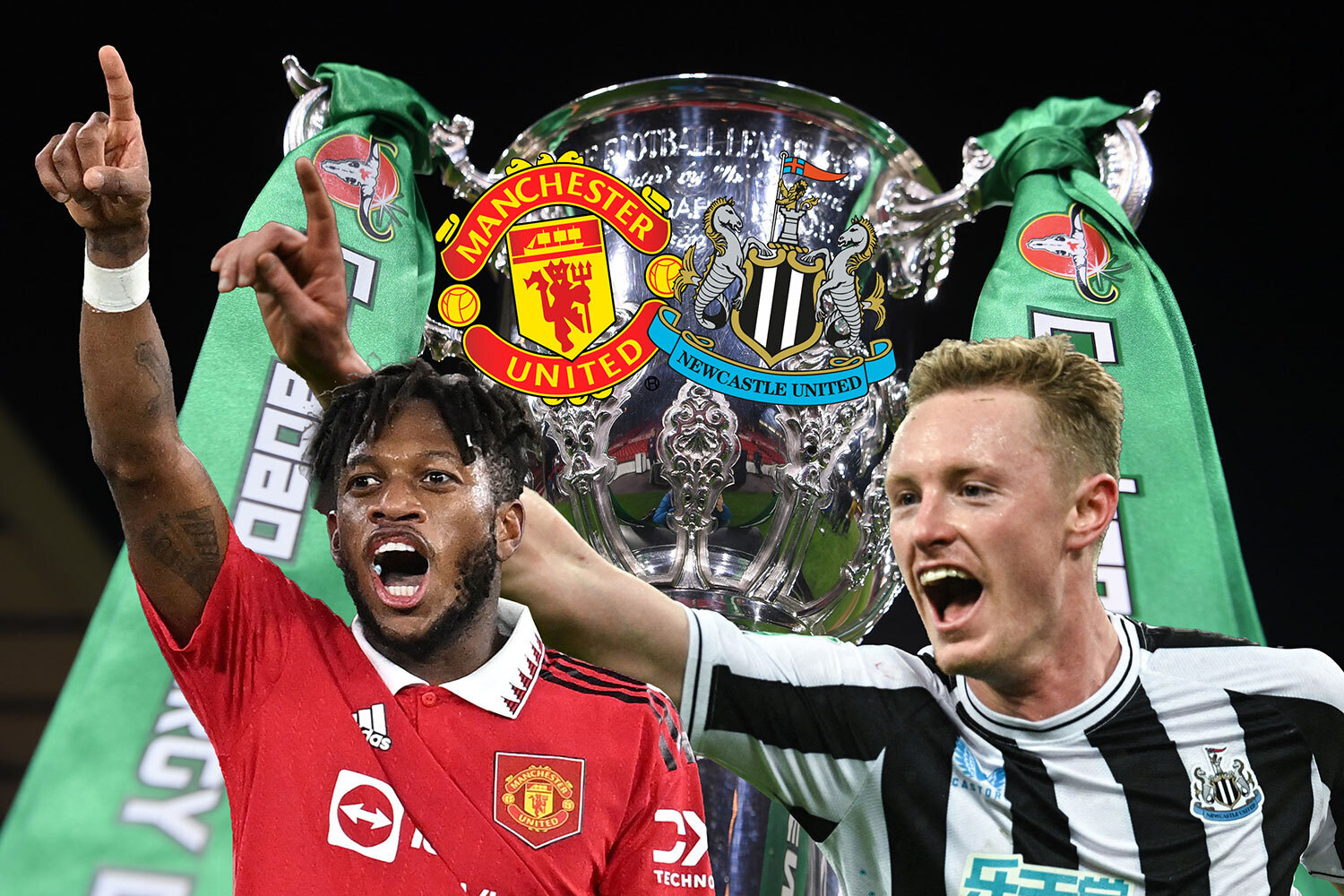 What channel newcastle store vs man utd